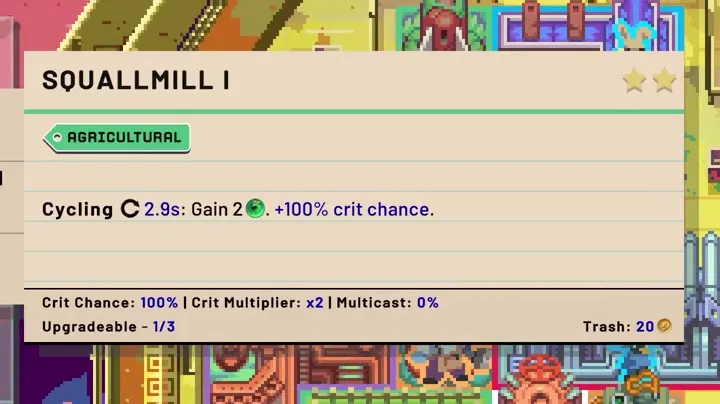 Exark building tooltip showing a House glyph